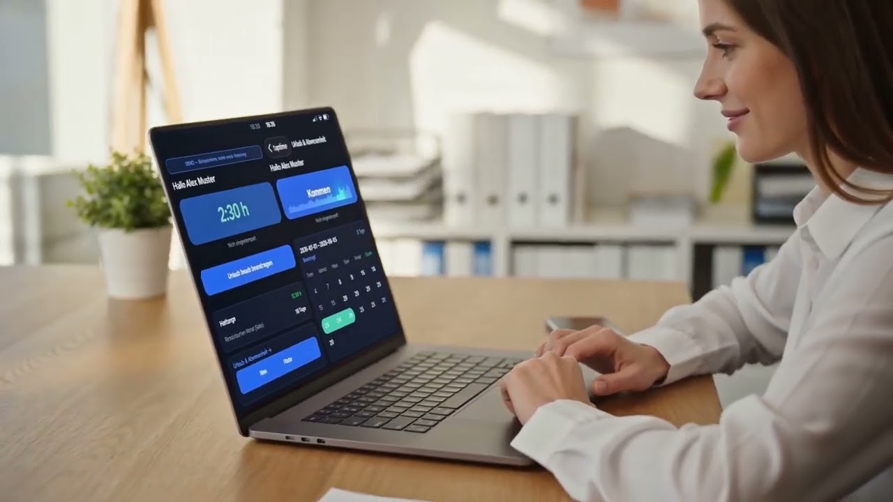 Erklärvideo ansehen: taptime Zeiterfassung im Überblick